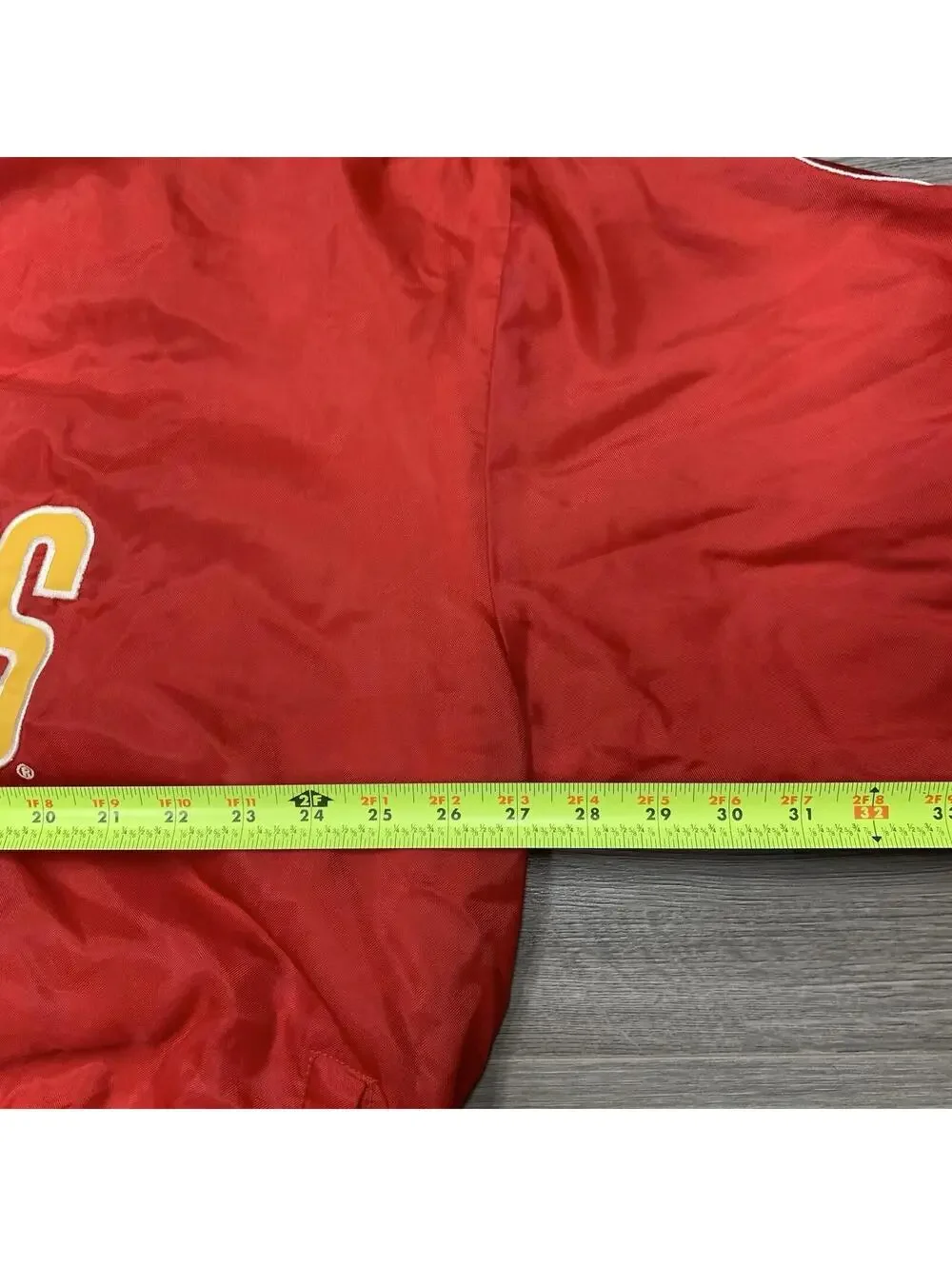 Vintage 90S Starter Houston Rockets Windbreaker Jacket XL OLD LOGO MENS RARE RED_5